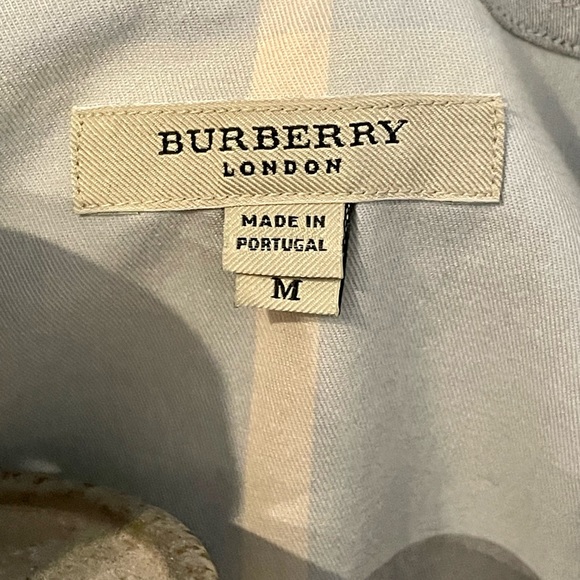 LIM ED Burberry Authentic Women Gray Tones Long Sleeve Button Down Shirt - Picture 12 of 12